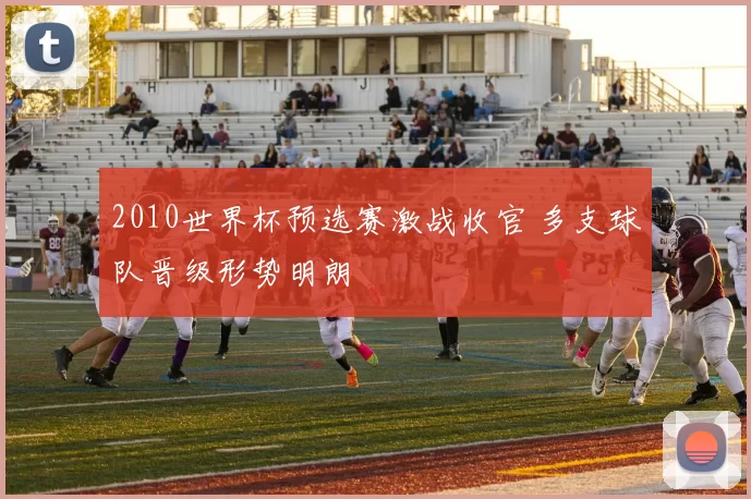 2010世界杯预选赛激战收官 多支球队晋级形势明朗